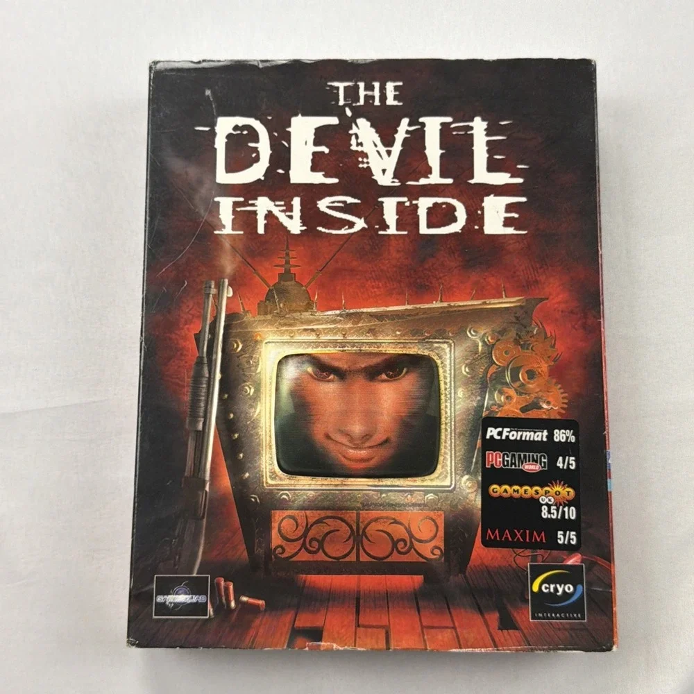 The Devil Inside PC Big Box Cryo 2000 Horror Action Adventure New Old Stock‎
